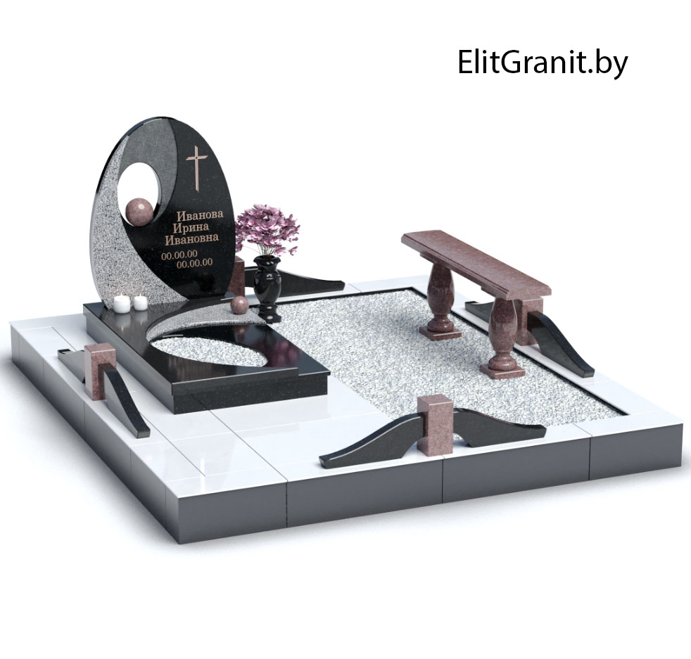 3D проект памятника №9